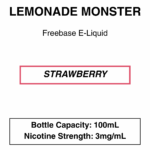 Lemonade monster E-liquid 100ml - 3mg Nicotine - Image 4