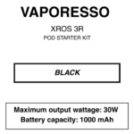 Vaporesso - XROS 3R - Pod Starter Kit-1000mAh - Image 4