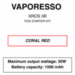 Vaporesso - XROS 3R - Pod Starter Kit-1000mAh - Image 3