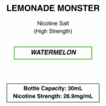 Watermelon (Lemonade Monster) - Nic Salt - 30ml - Image 3