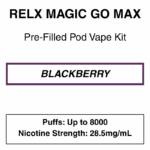 RELX - MagicGO Max Closed Pod Vape System - 8000 Puffs - 28.5mg/ml - Image 2