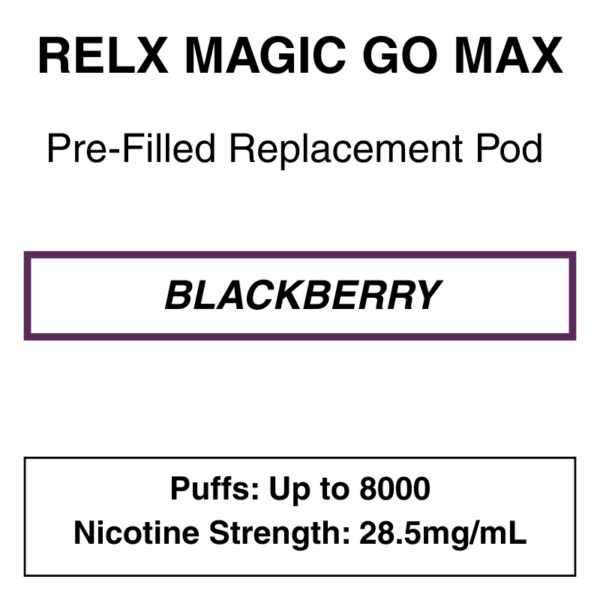 RELX - MagicGO Max - Replacement Pod - 8000 Puffs - 28.5mg/ml Nicotine - Image 11