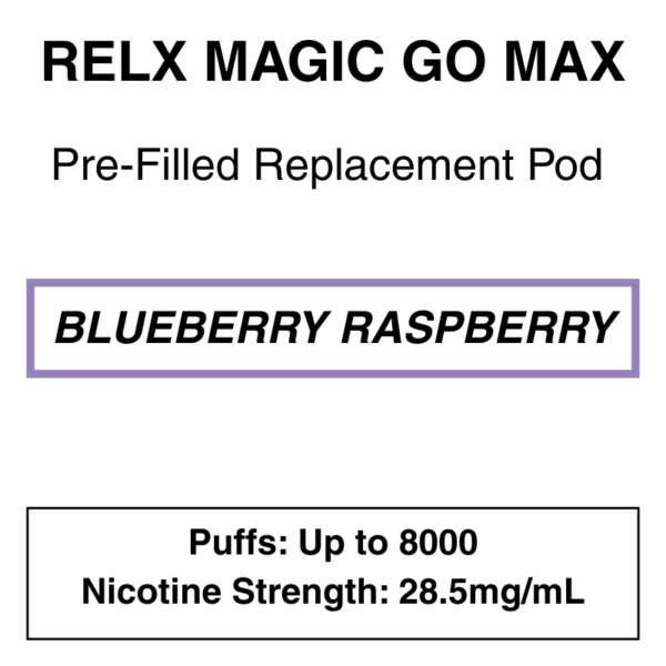 RELX - MagicGO Max - Replacement Pod - 8000 Puffs - 28.5mg/ml Nicotine - Image 10