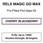 RELX - MagicGo Max - Prefilled Pod Vape Kit - 13000 Puffs - 28.5mg/mL Nicotine - Image 7