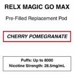 RELX - MagicGO Max - Replacement Pod - 8000 Puffs - 28.5mg/ml Nicotine - Image 9