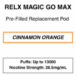 RELX - MagicGo Max - Prefilled Replacement Pod - 13000 Puffs - 28.5mg/mL Nicotine - Image 6