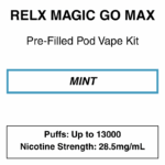 RELX - MagicGo Max - Prefilled Pod Vape Kit - 13000 Puffs - 28.5mg/mL Nicotine - Image 5