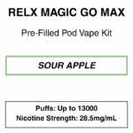 RELX - MagicGo Max - Prefilled Pod Vape Kit - 13000 Puffs - 28.5mg/mL Nicotine - Image 4