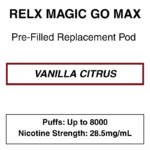 RELX - MagicGO Max - Replacement Pod - 8000 Puffs - 28.5mg/ml Nicotine - Image 2