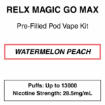RELX - MagicGo Max - Prefilled Pod Vape Kit - 13000 Puffs - 28.5mg/mL Nicotine - Image 2