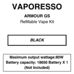 Vaporesso - Armour GS - Pod Mod Kit - Image 2