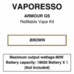 Vaporesso - Armour GS - Pod Mod Kit - Image 3