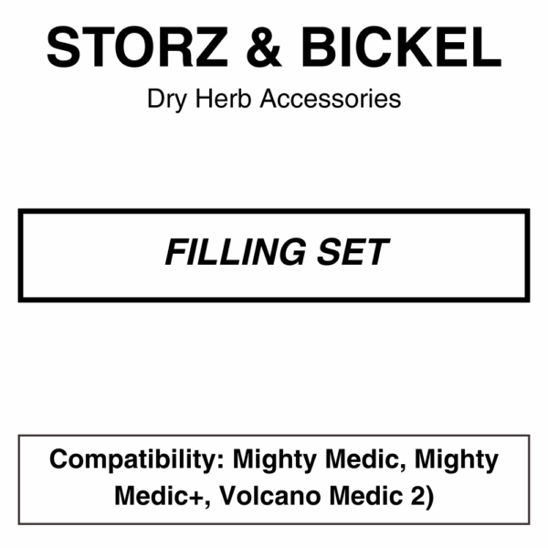Storz & Bickel - Filling Set Suitable For Mighty Medic/Medic+/Volcano Medic 2 - Image 1