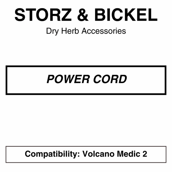 Storz & Bickel - Volcano Medic 2 - Power Cord - Image 1