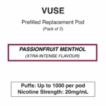 Vuse - eLiquids - Passionfruit Menthol - Image 3