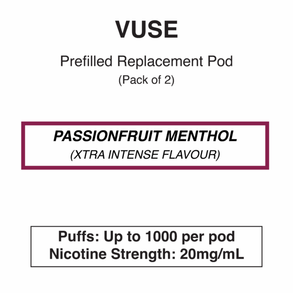 Vuse - eLiquids - Passionfruit Menthol - Image 3