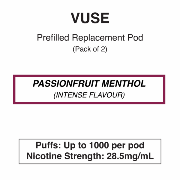 Vuse - eLiquids - Passionfruit Menthol - Image 2