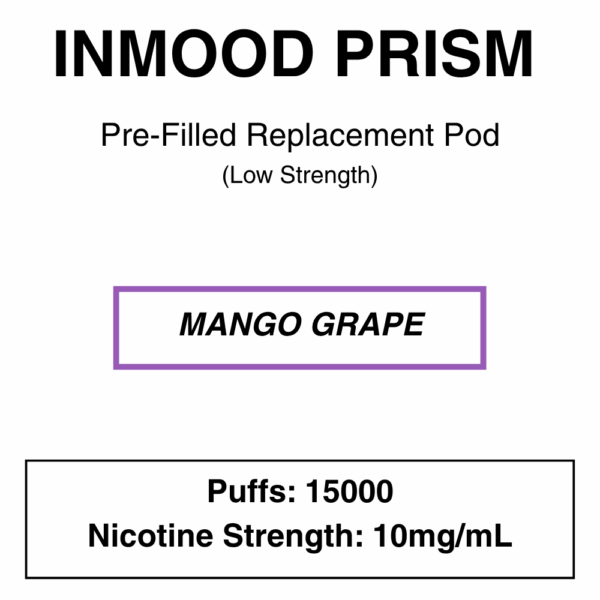 Inmood - Prism - Closed Pod Vape - Replacement Pods - 15000 Puffs - Image 13