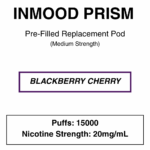 Inmood - Prism - Closed Pod Vape - Replacement Pods - 15000 Puffs - Image 6
