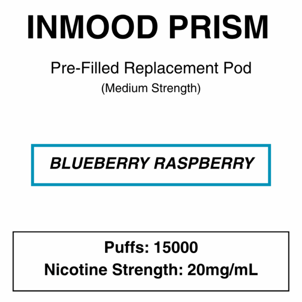 Inmood - Prism - Closed Pod Vape - Replacement Pods - 15000 Puffs - Image 8