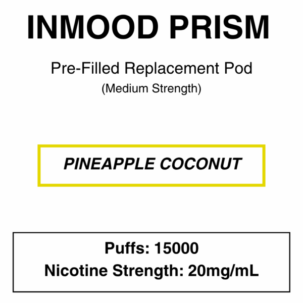 Inmood - Prism - Closed Pod Vape - Replacement Pods - 15000 Puffs - Image 7