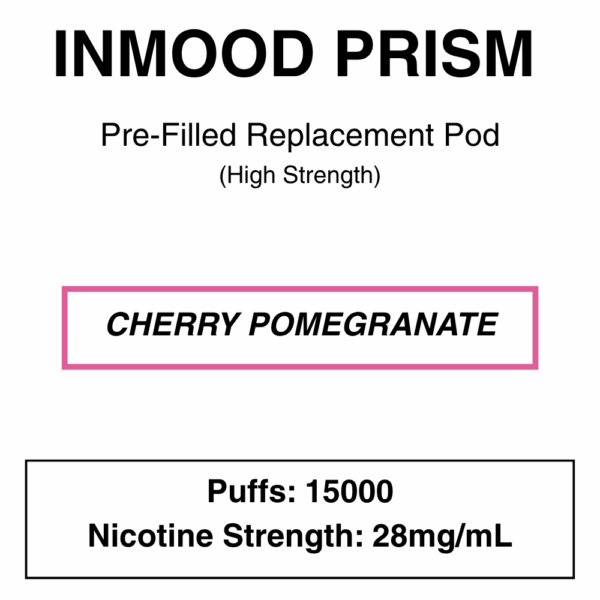 Inmood - Prism - Closed Pod Vape - Replacement Pods - 15000 Puffs - Image 5
