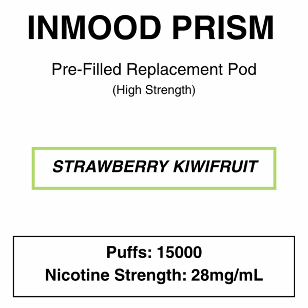 Inmood - Prism - Closed Pod Vape - Replacement Pods - 15000 Puffs - Image 2