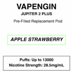 Vapengin - Jupiter 2 Plus - Replacement Pod - 13000 Puffs - 28.5mg/ml Nicotine - Image 37