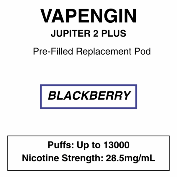 Vapengin - Jupiter 2 Plus - Replacement Pod - 13000 Puffs - 28.5mg/ml Nicotine - Image 36