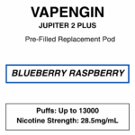 Vapengin - Jupiter 2 Plus - Replacement Pod - 13000 Puffs - 28.5mg/ml Nicotine - Image 34