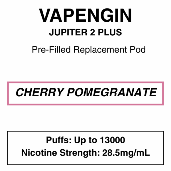Vapengin - Jupiter 2 Plus - Replacement Pod - 13000 Puffs - 28.5mg/ml Nicotine - Image 32