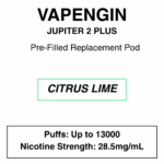 Vapengin - Jupiter 2 Plus - Replacement Pod - 13000 Puffs - 28.5mg/ml Nicotine - Image 30