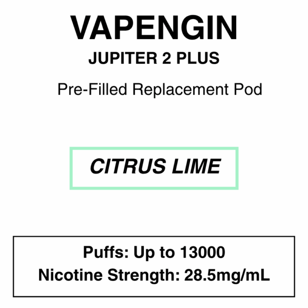 Vapengin - Jupiter 2 Plus - Replacement Pod - 13000 Puffs - 28.5mg/ml Nicotine - Image 30