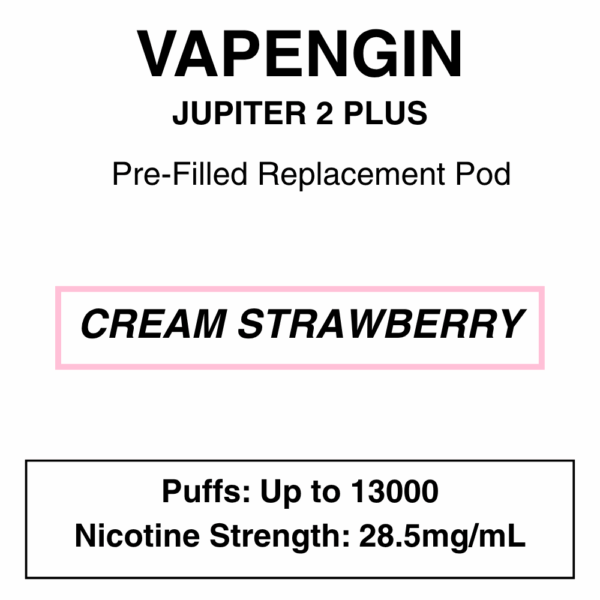 Vapengin - Jupiter 2 Plus - Replacement Pod - 13000 Puffs - 28.5mg/ml Nicotine - Image 28