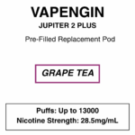 Vapengin - Jupiter 2 Plus - Replacement Pod - 13000 Puffs - 28.5mg/ml Nicotine - Image 25