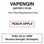 Vapengin - Jupiter 2 Plus - Replacement Pod - 13000 Puffs - 28.5mg/ml Nicotine - Image 22