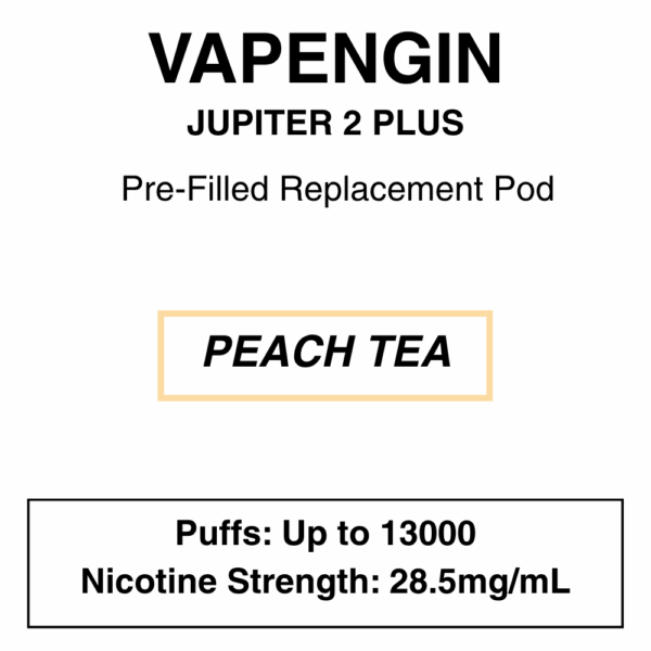 Vapengin - Jupiter 2 Plus - Replacement Pod - 13000 Puffs - 28.5mg/ml Nicotine - Image 21