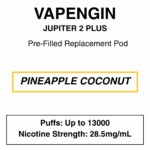 Vapengin - Jupiter 2 Plus - Replacement Pod - 13000 Puffs - 28.5mg/ml Nicotine - Image 20