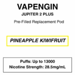 Vapengin - Jupiter 2 Plus - Replacement Pod - 13000 Puffs - 28.5mg/ml Nicotine - Image 19