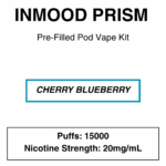 Inmood - Prism - Closed Pod Vape Kit with reusable battery - 15000 Puffs - Image 6