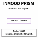 Inmood - Prism - Closed Pod Vape Kit with reusable battery - 15000 Puffs - Image 19
