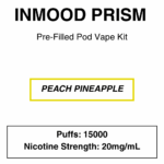 Inmood - Prism - Closed Pod Vape Kit with reusable battery - 15000 Puffs - Image 20