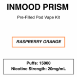 Inmood - Prism - Closed Pod Vape Kit with reusable battery - 15000 Puffs - Image 4