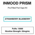 Inmood - Prism - Closed Pod Vape Kit with reusable battery - 15000 Puffs - Image 15
