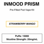 Inmood - Prism - Closed Pod Vape Kit with reusable battery - 15000 Puffs - Image 13