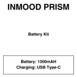 Inmood - Prism - Battery Kit (Pods Not Included) - 1300mAh - Child Lock Function