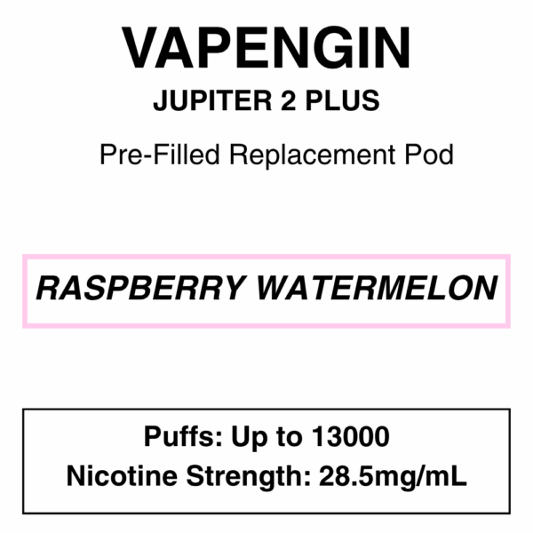 Vapengin - Jupiter 2 Plus - Replacement Pod - 13000 Puffs - 28.5mg/ml Nicotine - Image 14