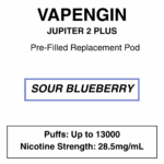 Vapengin - Jupiter 2 Plus - Replacement Pod - 13000 Puffs - 28.5mg/ml Nicotine - Image 12