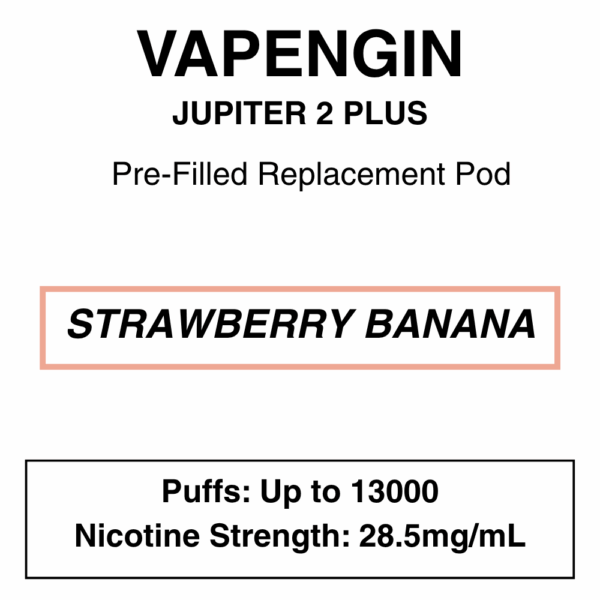 Vapengin - Jupiter 2 Plus - Replacement Pod - 13000 Puffs - 28.5mg/ml Nicotine - Image 10