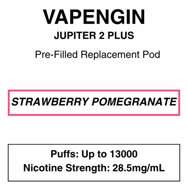 Vapengin - Jupiter 2 Plus - Replacement Pod - 13000 Puffs - 28.5mg/ml Nicotine - Image 9
